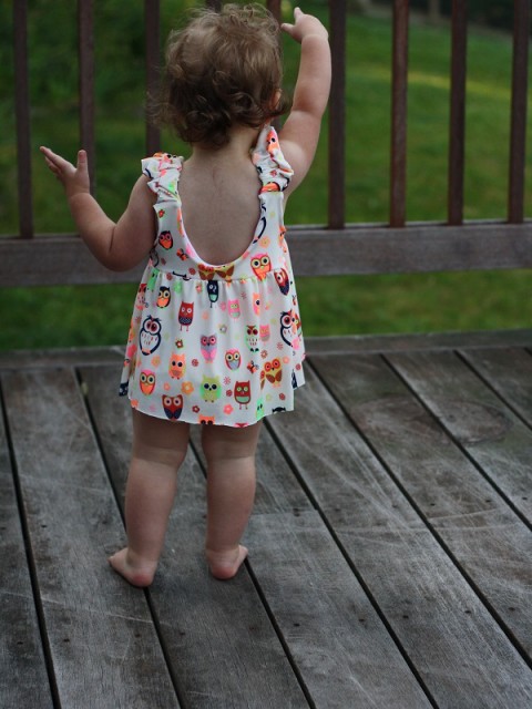 Owl Tankini, sewalittleseam.com
