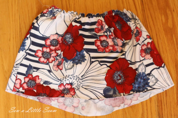 French Terry Skirt Tutorial