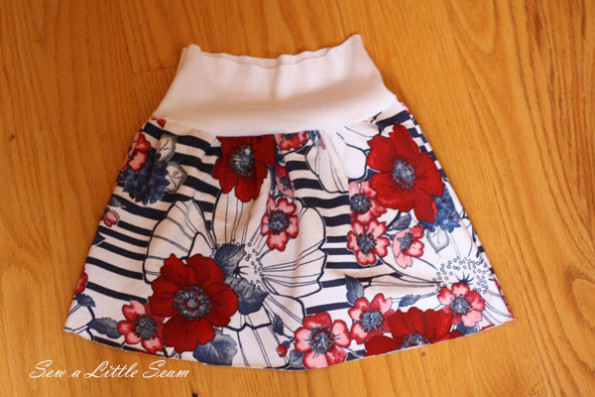 French Terry Skirt Tutorial