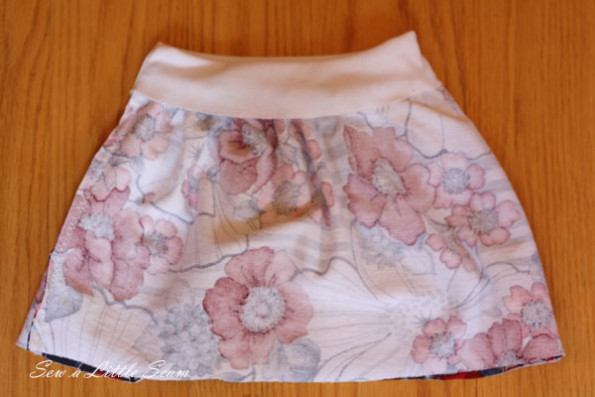 French Terry Skirt Tutorial