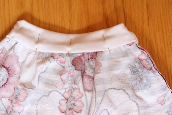 French Terry Skirt Tutorial