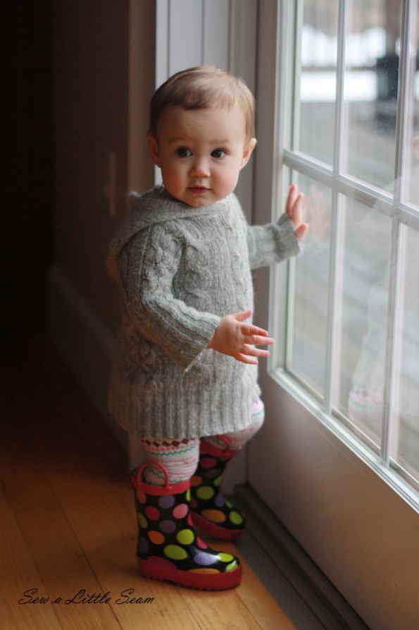 Upcycled Sweater Dress