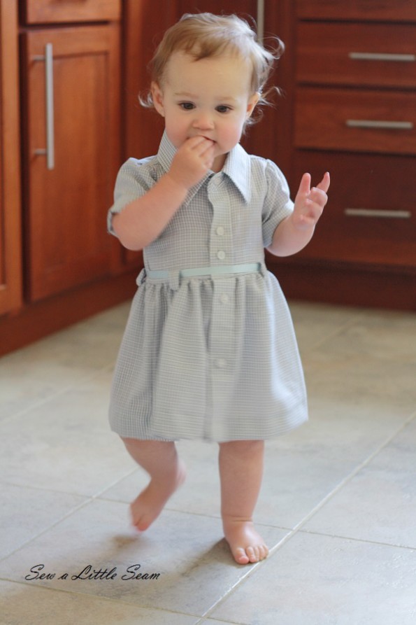 Upcycled Shirt Dress