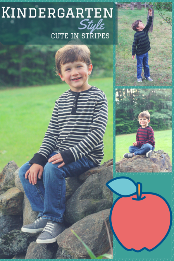 DIY Striped Shirts for Boys
