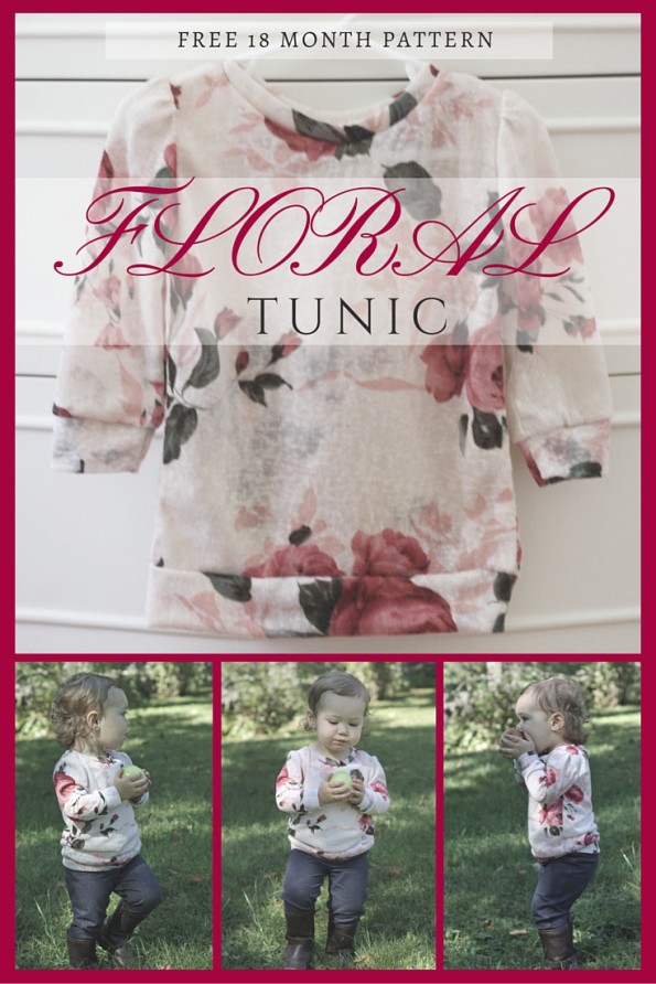 Floral Tunic Tutorial and Free 18 Month Pattern