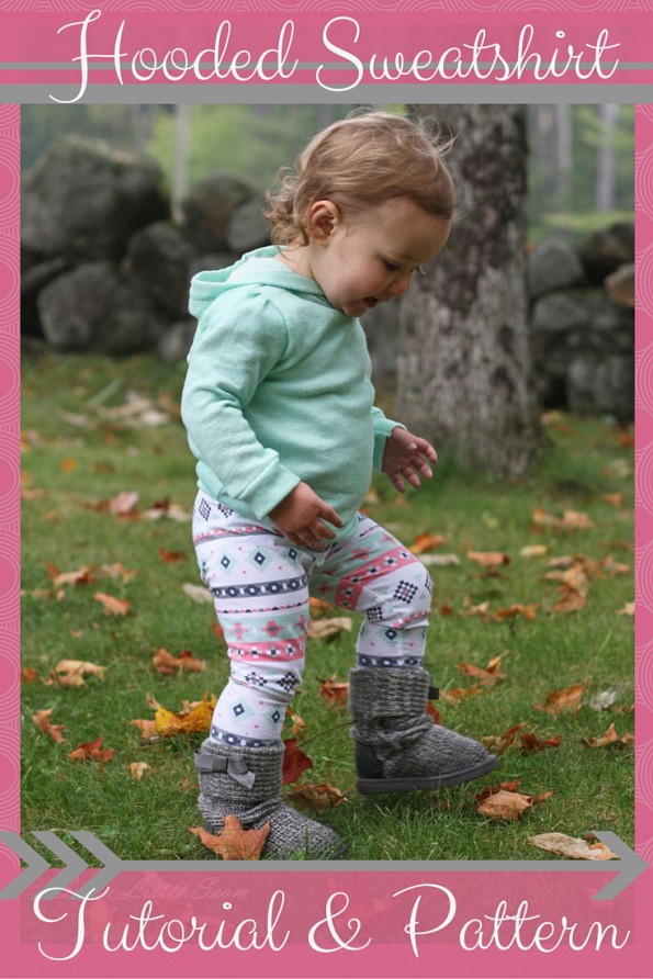 Hooded Sweatshirt Tutorial and Free Pattern