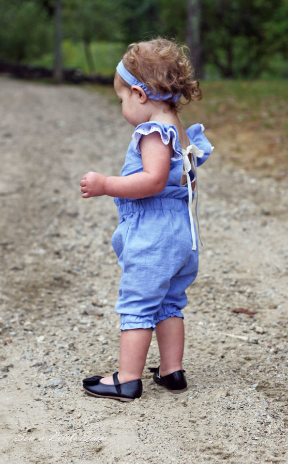 Chambray Romper
