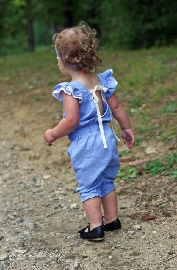 Chambray Romper