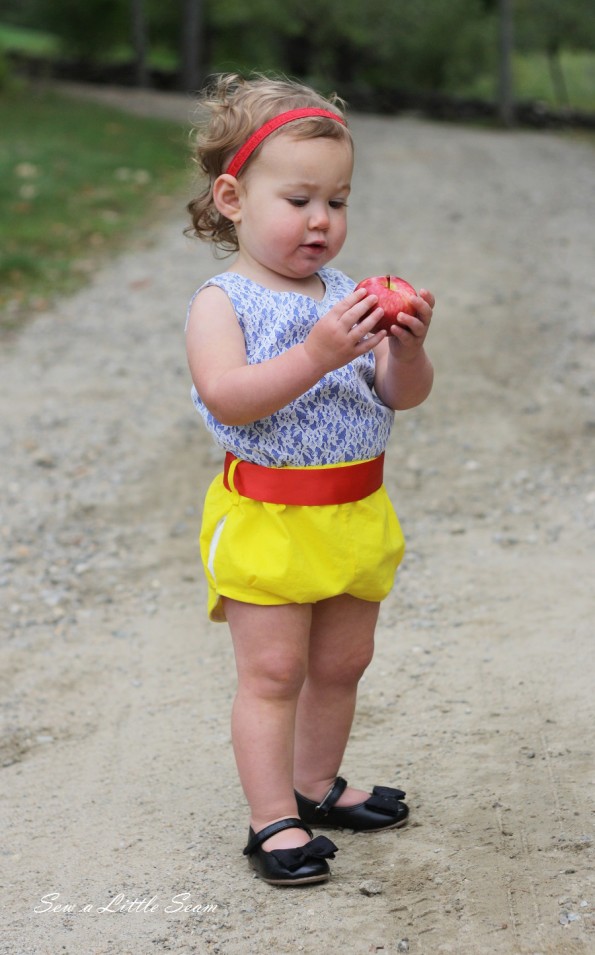 Snow White Romper