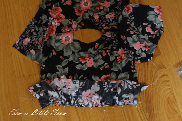 Peplum tutorial and pattern