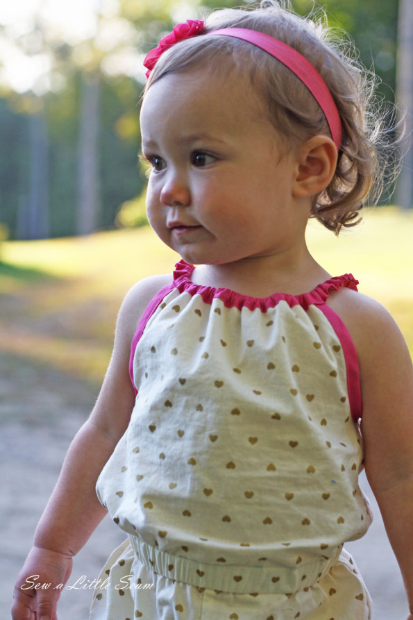 Teatime Romper Sewing Pattern