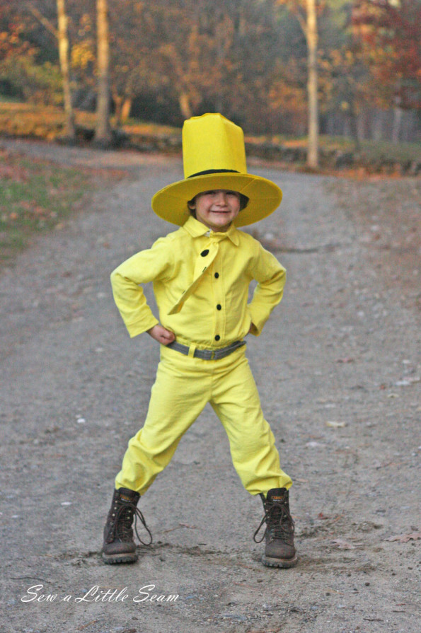 Curious George and the Man With the Yellow Hat Costume