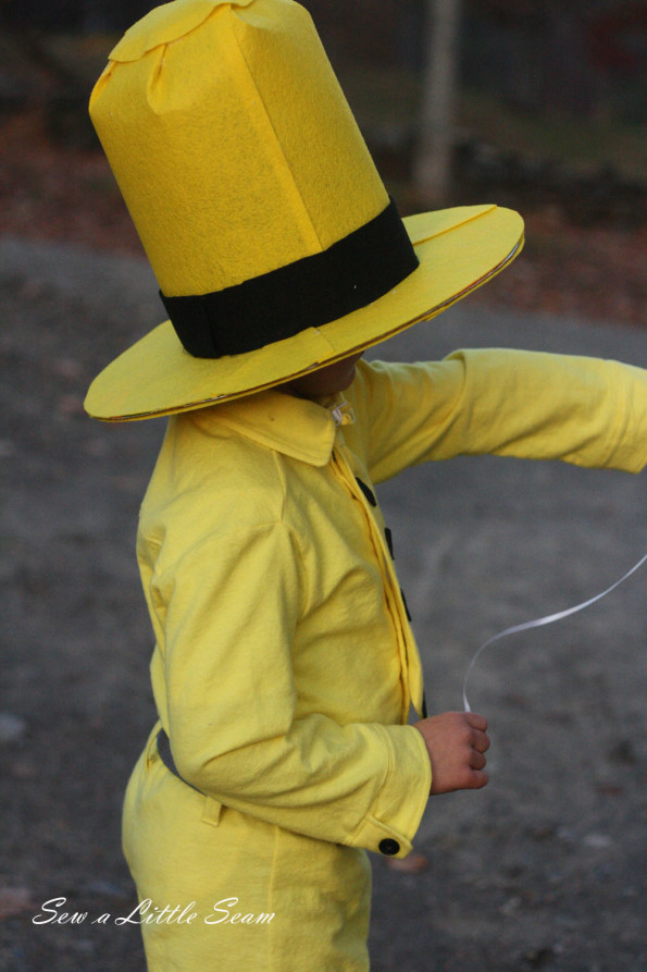 Curious George and the Man With the Yellow Hat Costume