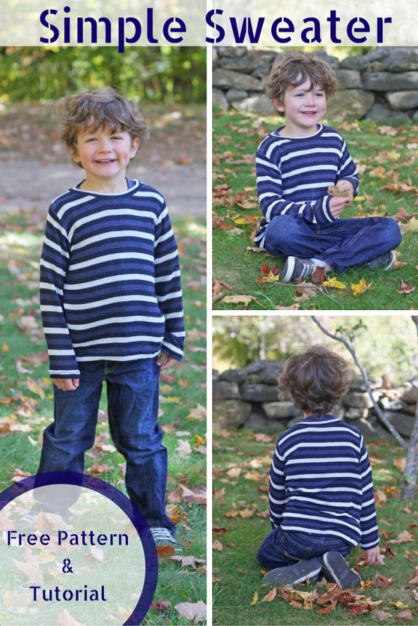Sweater pattern and tutorial