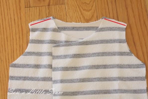 Double breasted sweatshirt tutorial and pattern