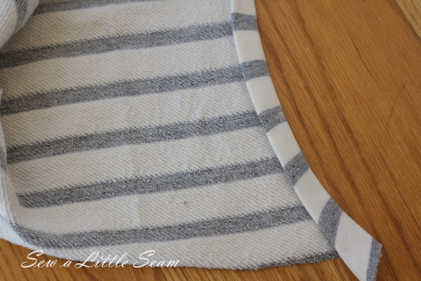 Double breasted sweatshirt tutorial and pattern
