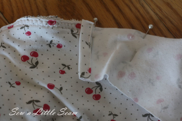 Double breasted sweatshirt tutorial and pattern
