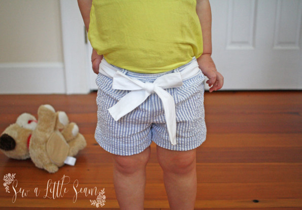JillyAtlanta Belted Shorts Pattern