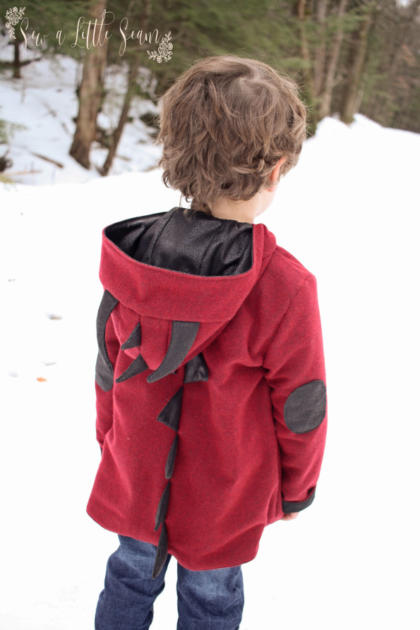 Wild Things Coat Pattern from Big Little Patterns