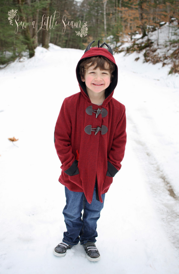 Wild Things Coat Pattern from Big Little Patterns