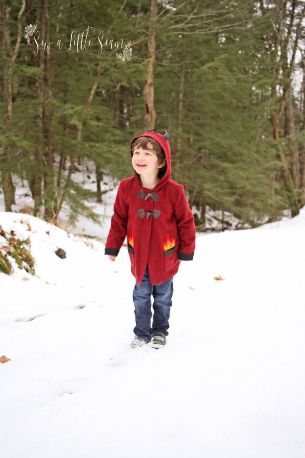 Wild Things Coat Pattern from Big Little Patterns