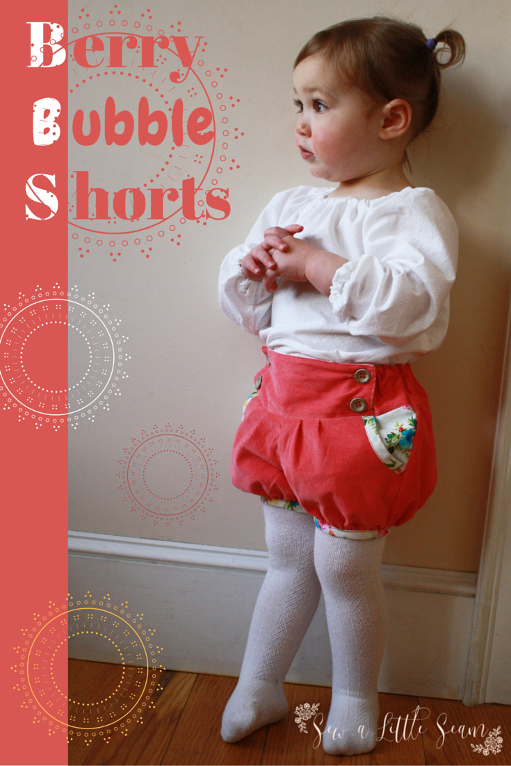 Berry Bubble Shorts from Mummykins & Me