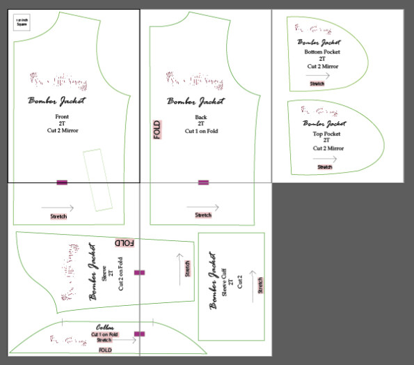 Bomber Jacket tutorial and free pattern