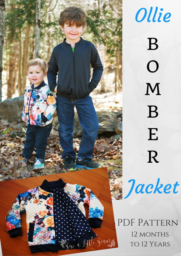 Ollie Bomber Jacket Pattern