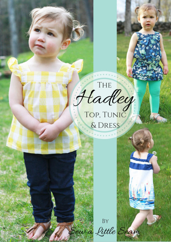Hadley Top, Tunic & Dress Pattern