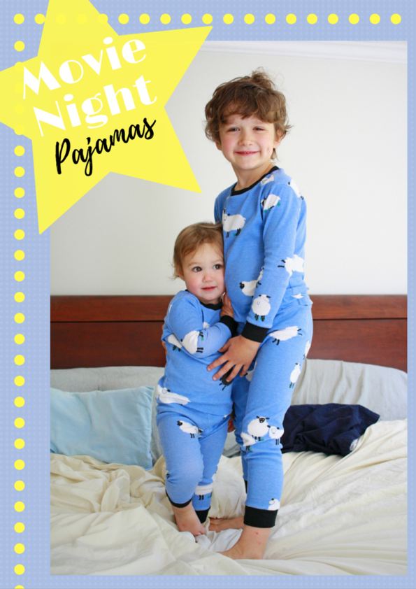 Movie Night Pajama Pattern