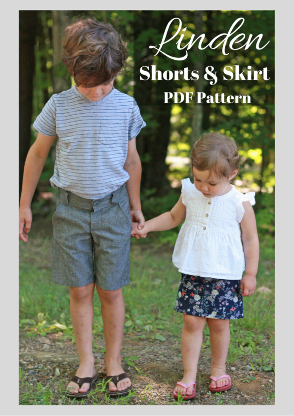 Linden Shorts & Skirt PDF Pattern