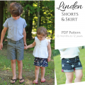 Linden Shorts & Skirt PDF Pattern