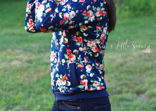 Women's Ollie Bomber PDF pattern