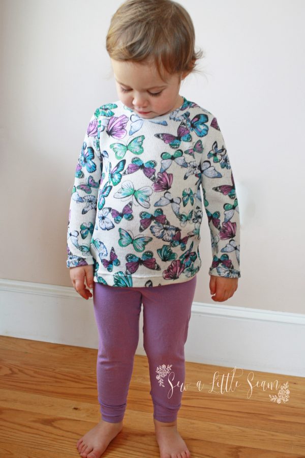 Long sleeve hemmed top Long sleeve top hemmed