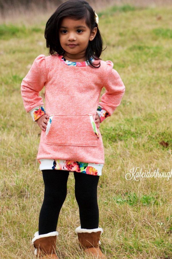 Long sleeve tunic with bands Long sleeve tunic with bands