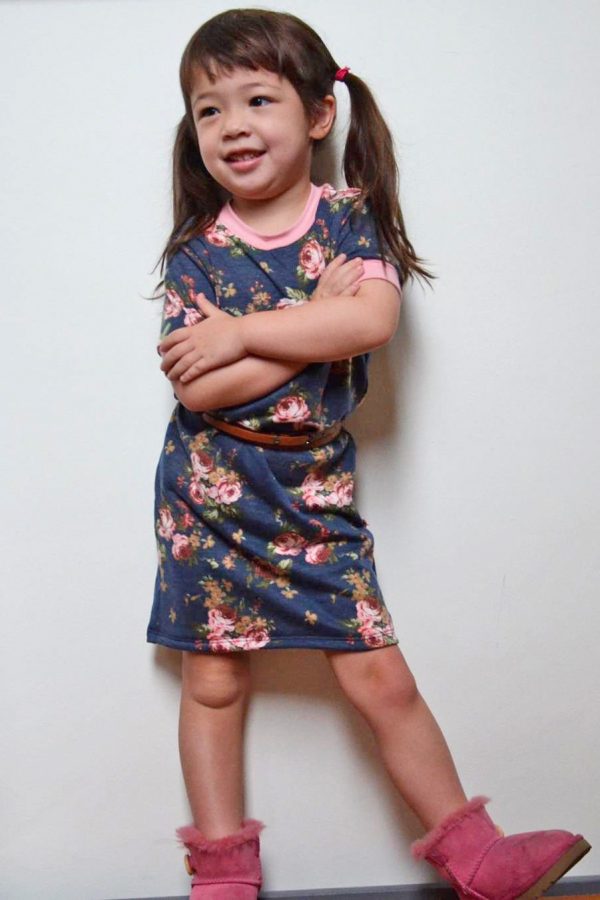 Short sleeve dress Constance Sweater PDF Pattern