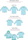sweater-line-drawings