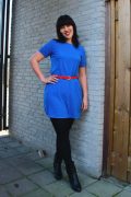 Constance Dress Length Curved Hem