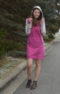 Constance Dress Length with Hood