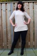 Constance Top Curved Hem