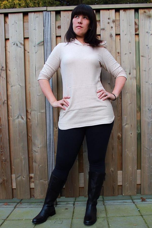 Constance Top Curved Hem Constance Top Curved Hem