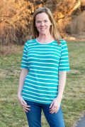 Constance Top Elbow Length Sleeves 2