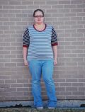 Constance Top with Elbow Length Sleeves