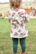 Drawstring waist tunic