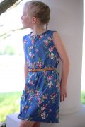 Dress with belt 3