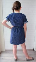 Dress with elastic waist