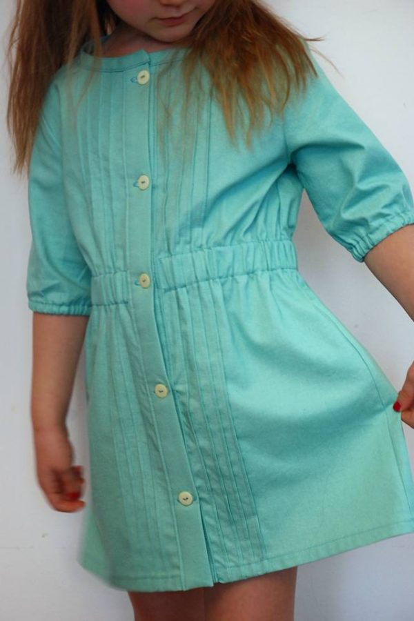 Pintucks and elastic waist dress Pintucks and elastic waist dress
