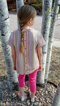 Top with full back placket