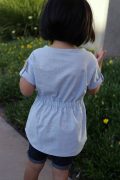 Tunic with elastic waist
