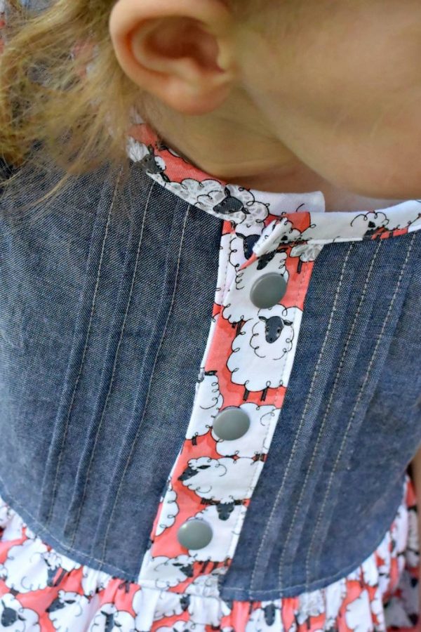 pintucks and flutter sleeves pintucks and flutter sleeves
